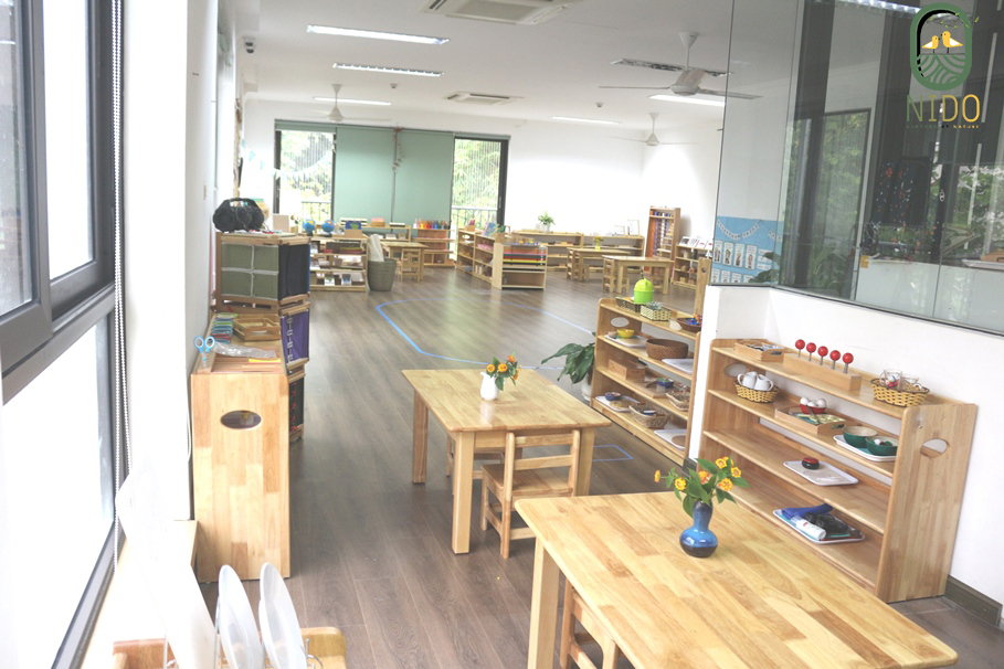 Phòng học Montessori 3-6 tuổi
